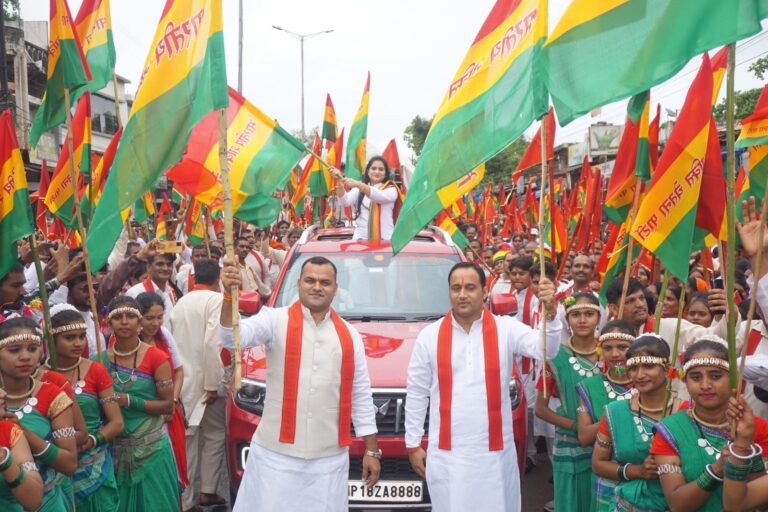 धमतरी, छत्तीसगढ़ में संपन्न हुई भारतीय शक्ति चेतना पार्टी की विशाल रैली एवं आमसभा।